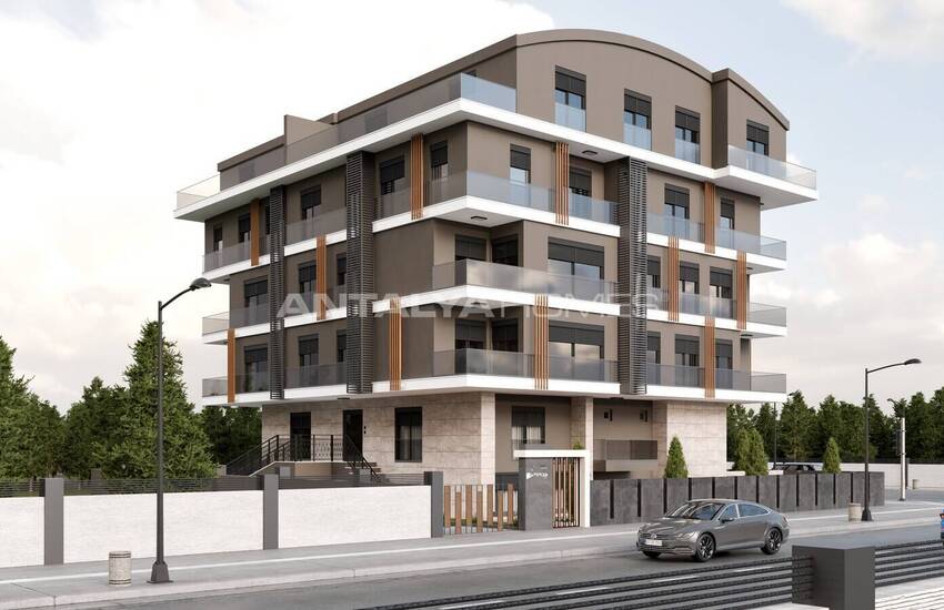 Wohnungen Mit Balkon Und Garten In Konyaalti 1