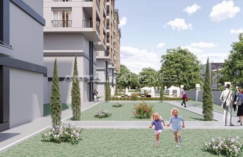 آپارتمان‌های 2 خوابه در کپز با منظره استخر و شهر 5