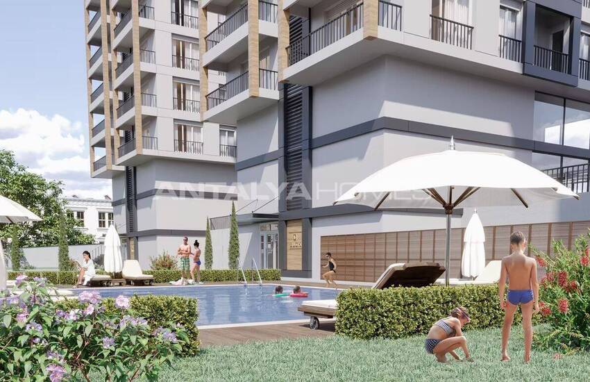 آپارتمان‌های 2 خوابه در کپز با منظره استخر و شهر 6