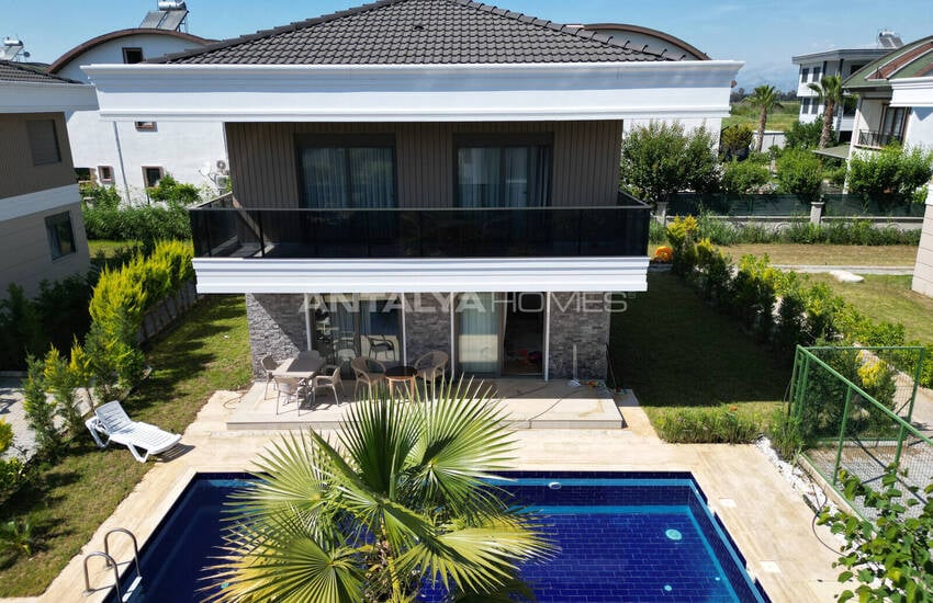 Villa Met 2 Slaapkamers Privézwembad En Tuin In Belek Antalya