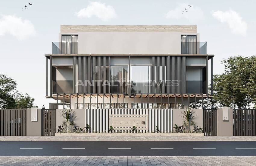 5-bedroom Houses with Private Pool in Muratpaşa Antalya 1