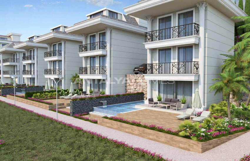 Elegant Houses with Private Pool and Garden in Alanya 1