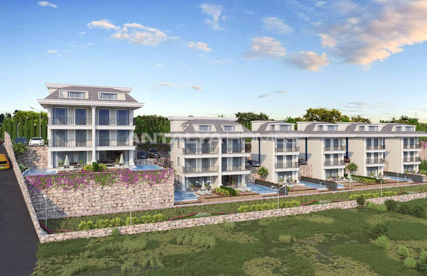 Elegant Houses with Private Pool and Garden in Alanya 6