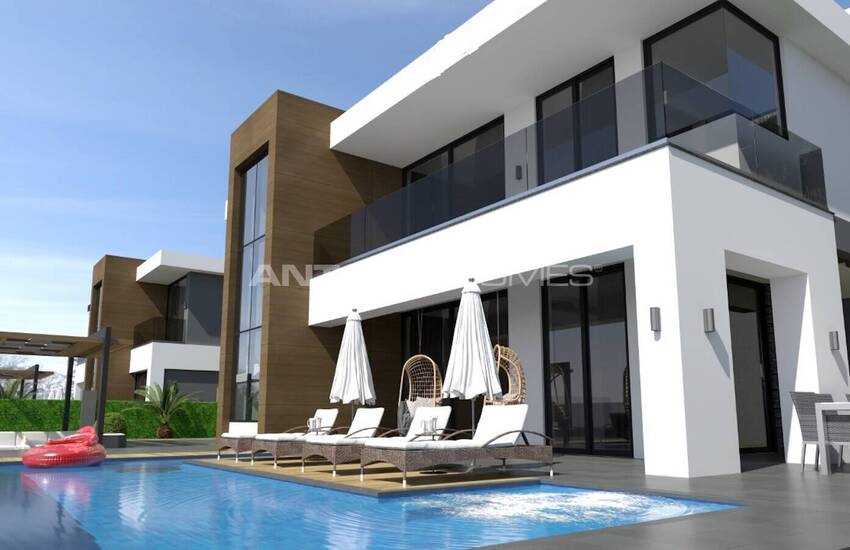 Sea View Houses with Pool for Sale in Alanya 6