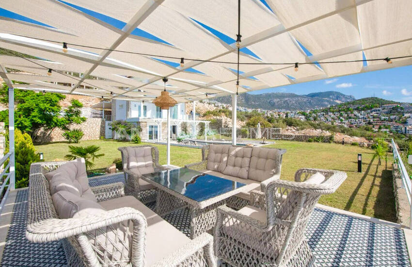 منزل مطل على البحر مع مسبح خاص في كالكان، أنطاليا 3