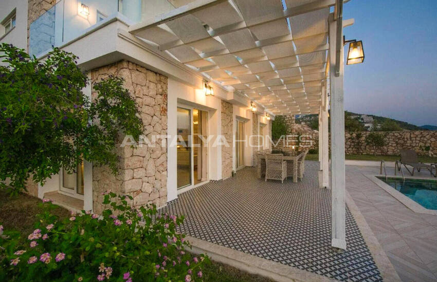 منزل مطل على البحر مع مسبح خاص في كالكان، أنطاليا 7