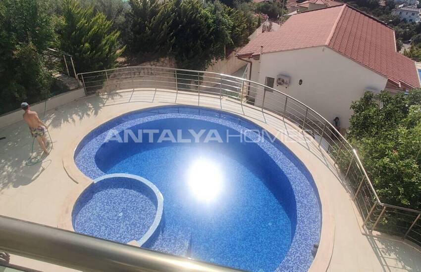 Elegante Villa Met Zwembad En Zeezicht In Kas Antalya 5