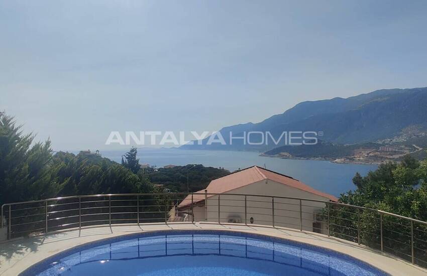 Elegante Villa Met Zwembad En Zeezicht In Kas Antalya 6