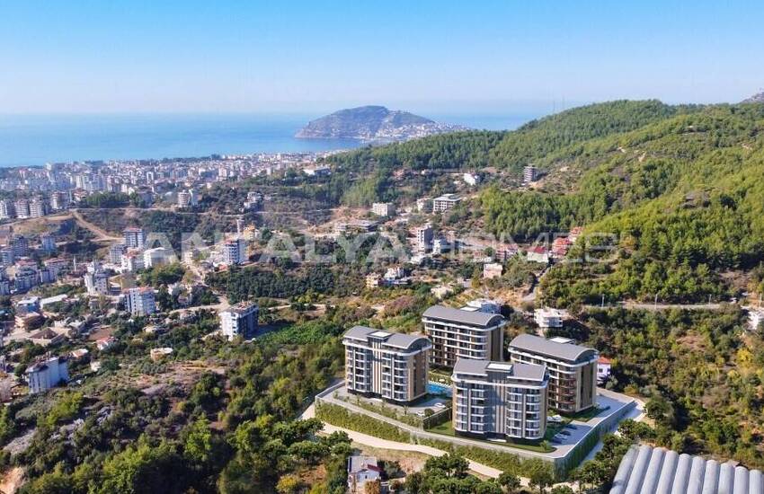 Wohnungen Mit Top-ausstattung In Alanya Çıplakli 14
