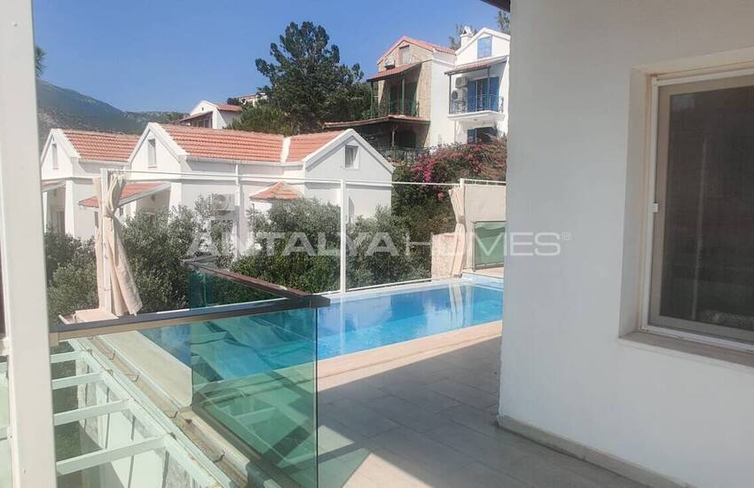 Furnished 2-bedroom Houses with Sea View in Kaş Antalya 8