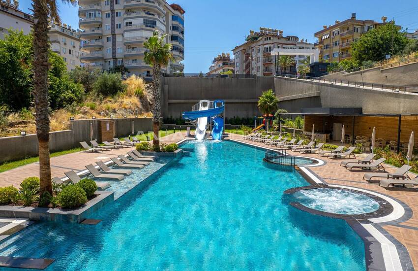 Sea-view Flats in a Complex in Alanya Tosmur 3