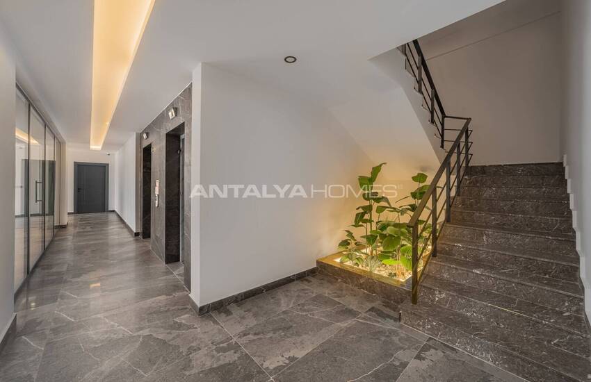 Sea-view Flats in a Complex in Alanya Tosmur 22
