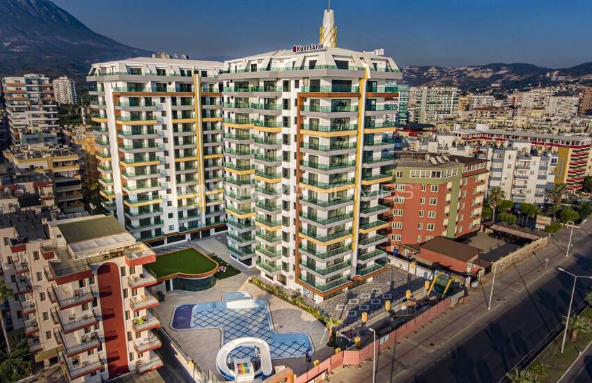Appartement Elégant En Bord De Mer À Vendre À Mahmutlar Alanya 1