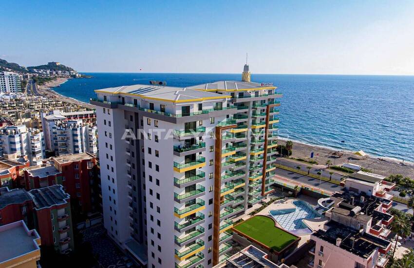 Stylish Seafront Apartment for Sale in Mahmutlar Alanya