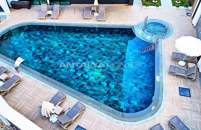 Zeezicht Appartementen In Omheind Complex In Alanya 2