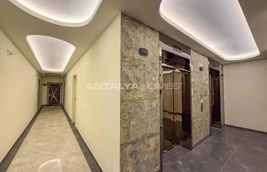 Zeezicht Appartementen In Omheind Complex In Alanya 9