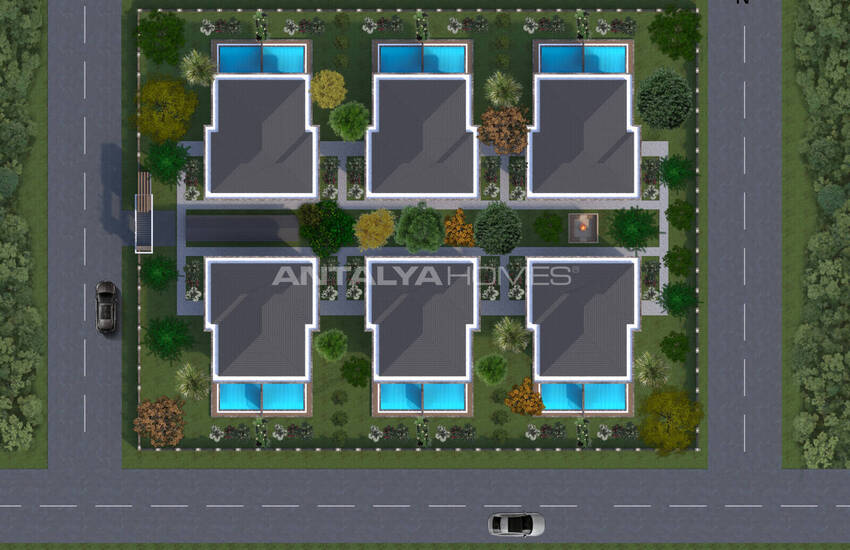 Maisons 4 Chambres Avec Piscine Et Jardin À Dosemealti 5