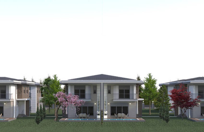 Maisons 4 Chambres Avec Piscine Et Jardin À Dosemealti 2