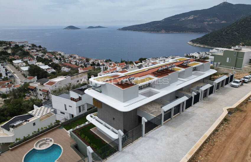 2-bedroom Apartments with Sea View in Kas Kalkan