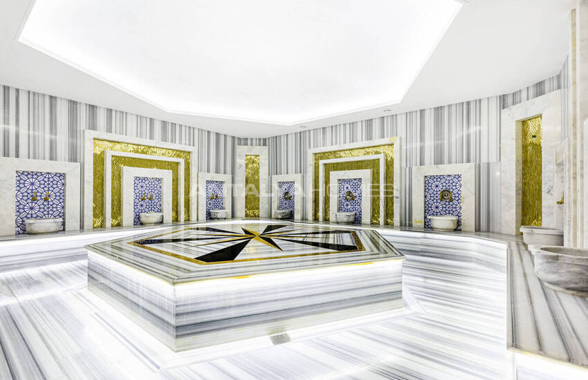 Appartements Meublés À Alanya Avec Commodités De Villégiature 14