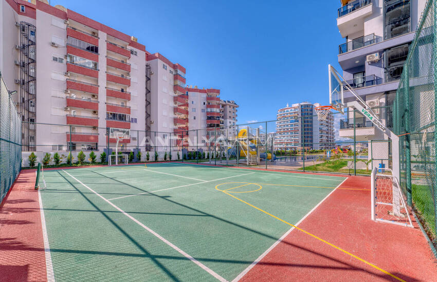 آپارتمان‌های با منظره دریا در محمودلار مرکزی، آلانیا 12