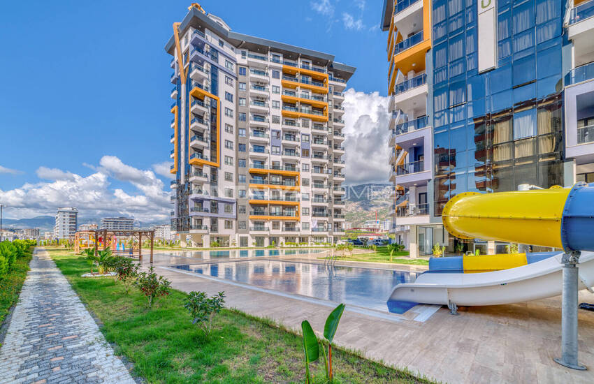 آپارتمان‌های با منظره دریا در محمودلار مرکزی، آلانیا 6