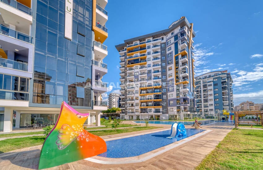 آپارتمان‌های با منظره دریا در محمودلار مرکزی، آلانیا 5