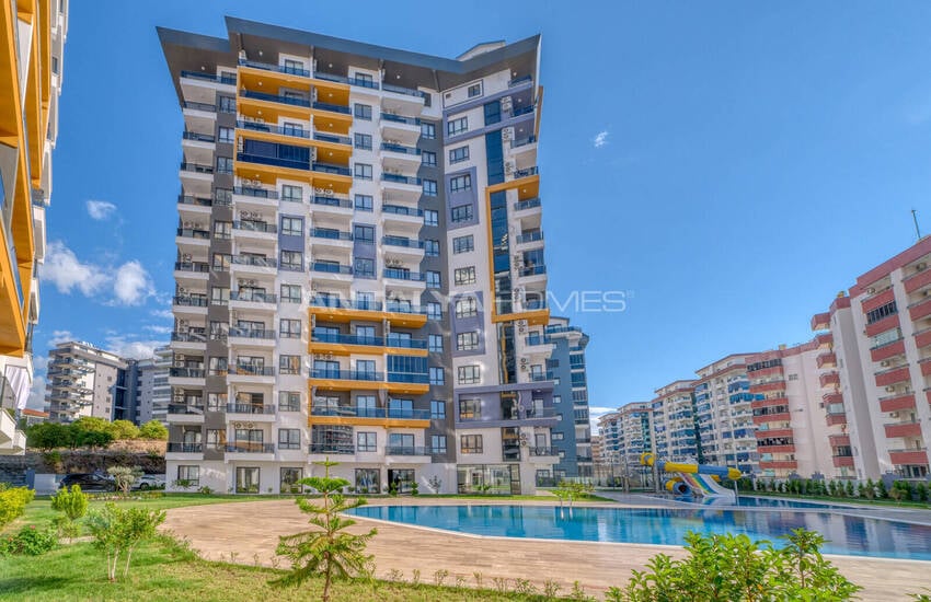 آپارتمان‌های با منظره دریا در محمودلار مرکزی، آلانیا 2