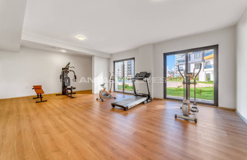 آپارتمان‌های با منظره دریا در محمودلار مرکزی، آلانیا 14