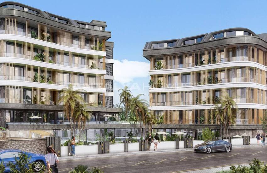 Appartements Dans Un Complexe De Deux Blocs À Alanya Turquie 2