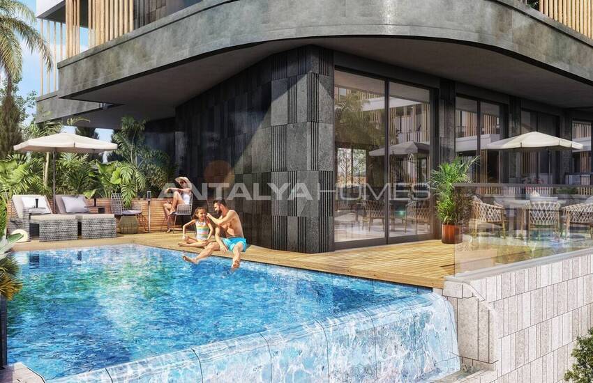 Appartements Dans Un Complexe De Deux Blocs À Alanya Turquie 1