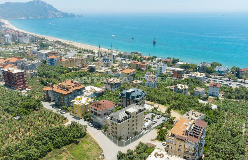 Appartements Avec Vue Sur La Mer Et Piscine Dans Le Centre D'alanya 5