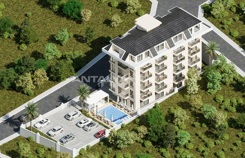 Appartements Avec Vue Sur La Mer Et Piscine Dans Le Centre D'alanya 3
