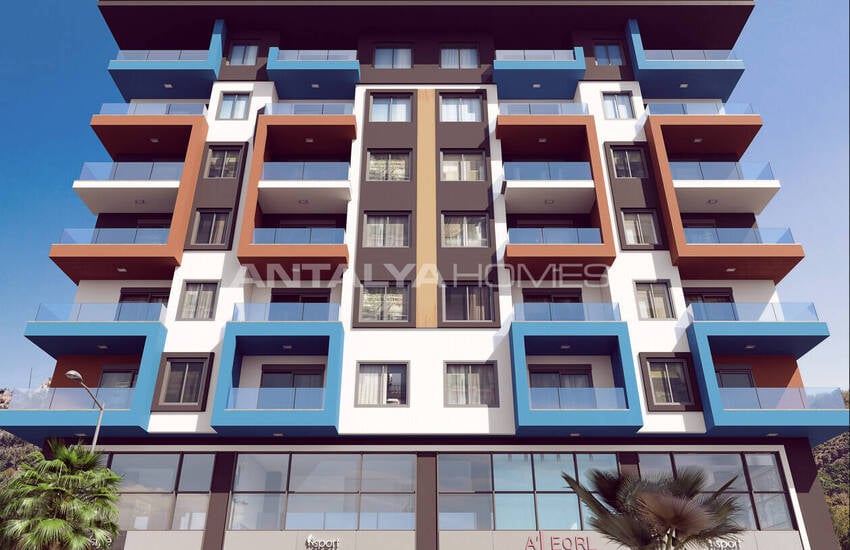 Stijlvolle Appartementen Met Uitzicht Op Natuur En Zee In Alanya 1
