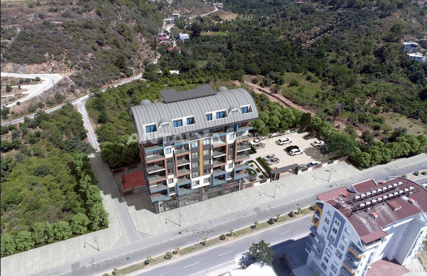 Stijlvolle Appartementen Met Uitzicht Op Natuur En Zee In Alanya 2