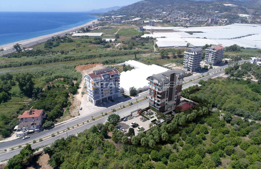 Stijlvolle Appartementen Met Uitzicht Op Natuur En Zee In Alanya 3