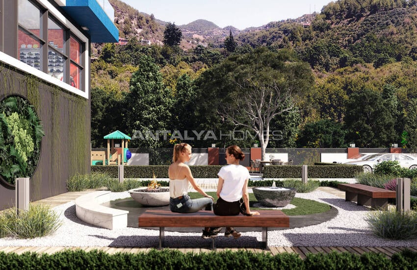 Stijlvolle Appartementen Met Uitzicht Op Natuur En Zee In Alanya 5