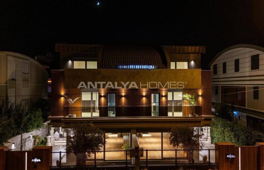 منازل منفصلة مع حدائق ومسابح في كوندو أنطاليا أنطاليا 3