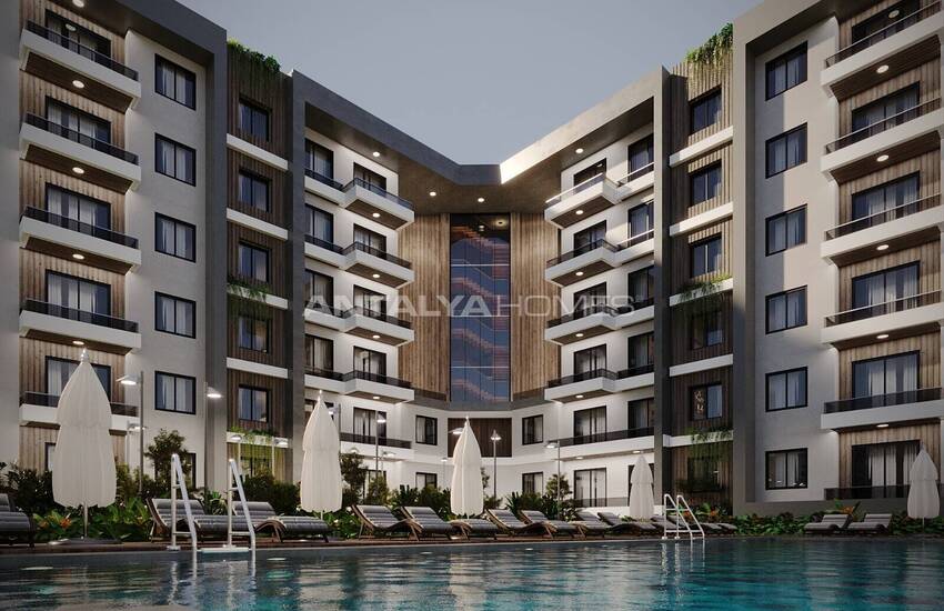 Antalya Havalimanı'na Yakın Havuzlu Daireler 7