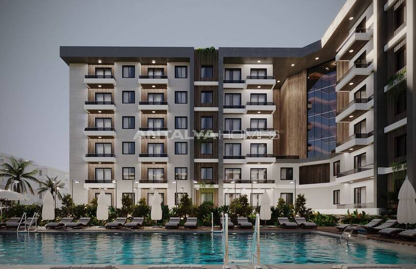 Antalya Havalimanı'na Yakın Havuzlu Daireler 6