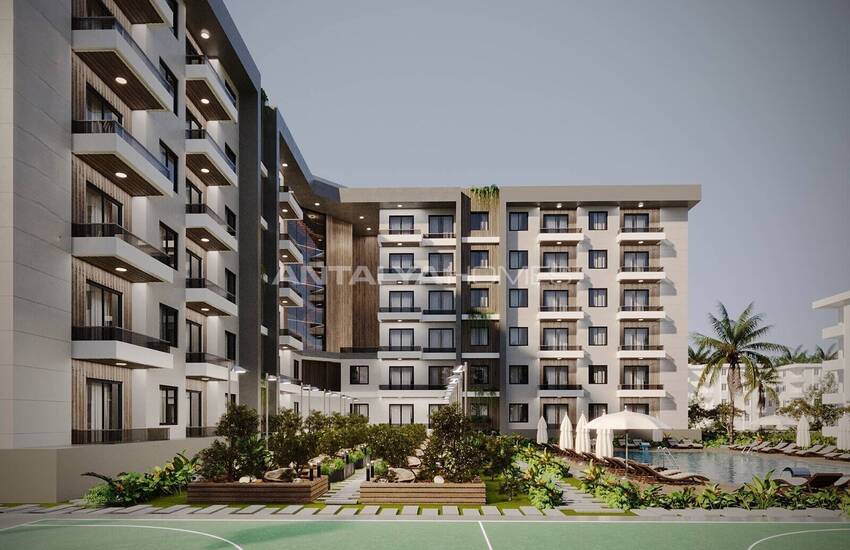 Antalya Havalimanı'na Yakın Havuzlu Daireler 1