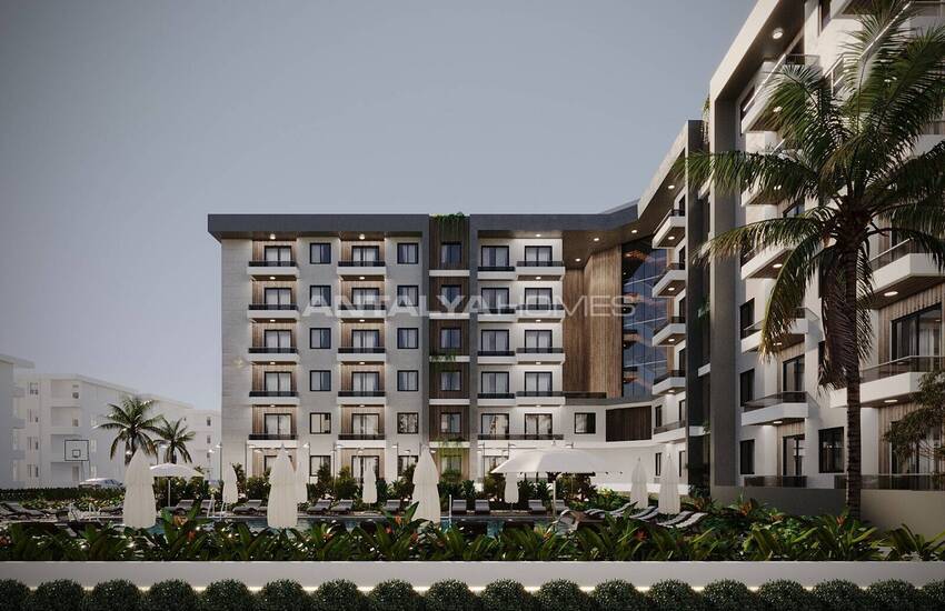 Antalya Havalimanı'na Yakın Havuzlu Daireler 9