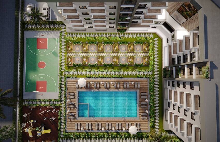 Antalya Havalimanı'na Yakın Havuzlu Daireler 3