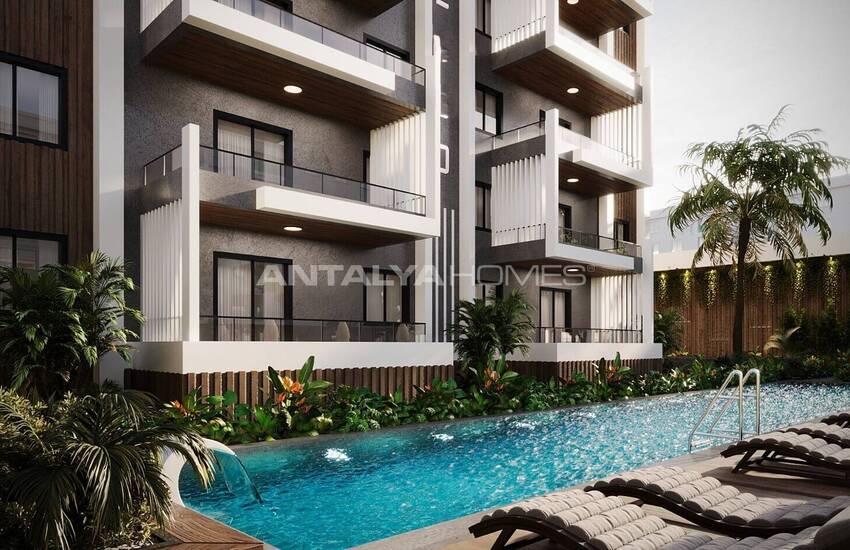 Antalya Aksu Sitesi'nde Havuzlu Daireler 3