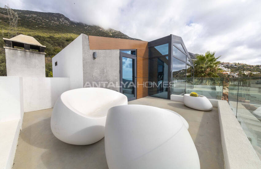 Elegant Sea View Custom Design Villa in Kalkan Antalya 13