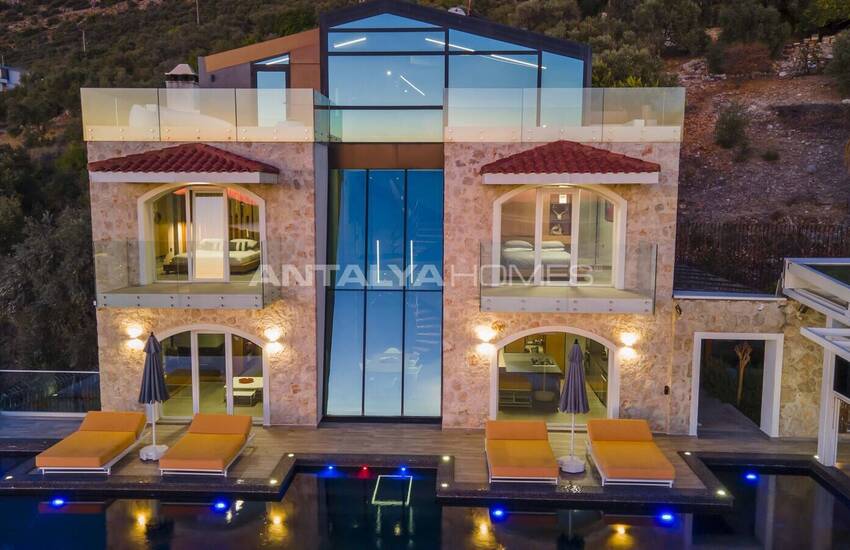 Special Design Villa with Infinity Pool in Kalkan Turkey