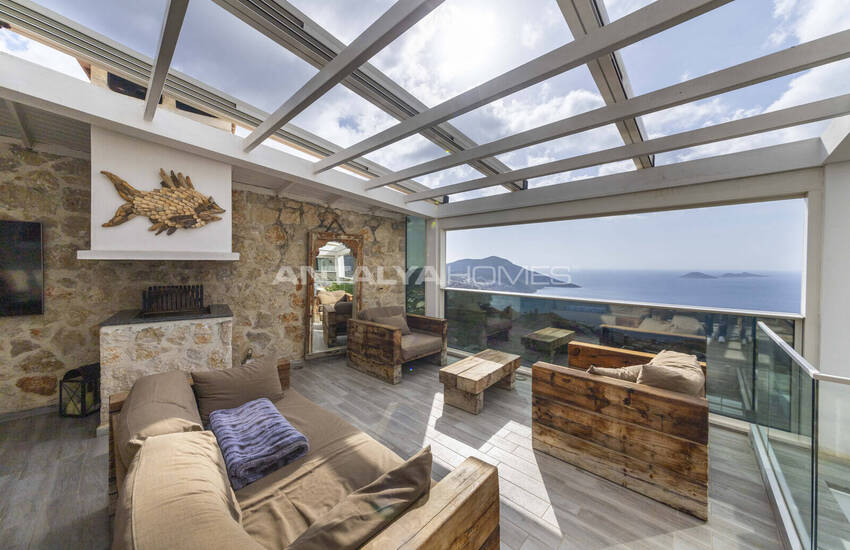 Elegant Sea View Custom Design Villa in Kalkan Antalya 4