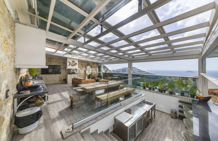 Elegant Sea View Custom Design Villa in Kalkan Antalya 7