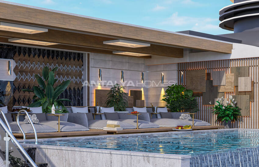 Modern Flats in Hotel-style Complex in Demirtaş, Alanya 11