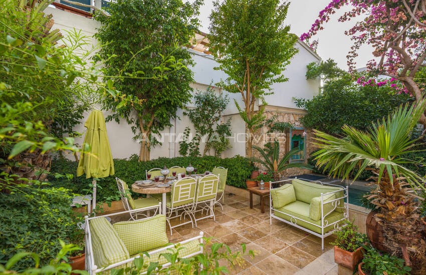 Потрясающий дом с видом на море и природу в Калкане, Анталия 10